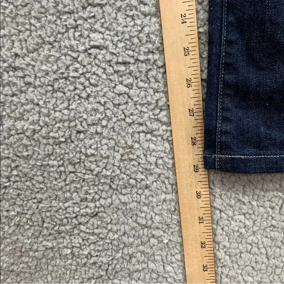Dylan&George Alexandra Flare Y2K Vintage Low Rise Women Jeans Blue Distressed 26 - Picture 11 of 11